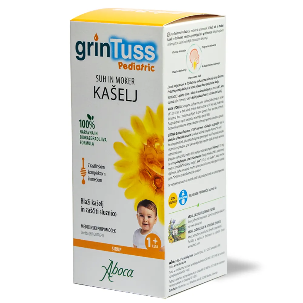 Grintuss Pediatric Aboca, sirup (180 g)